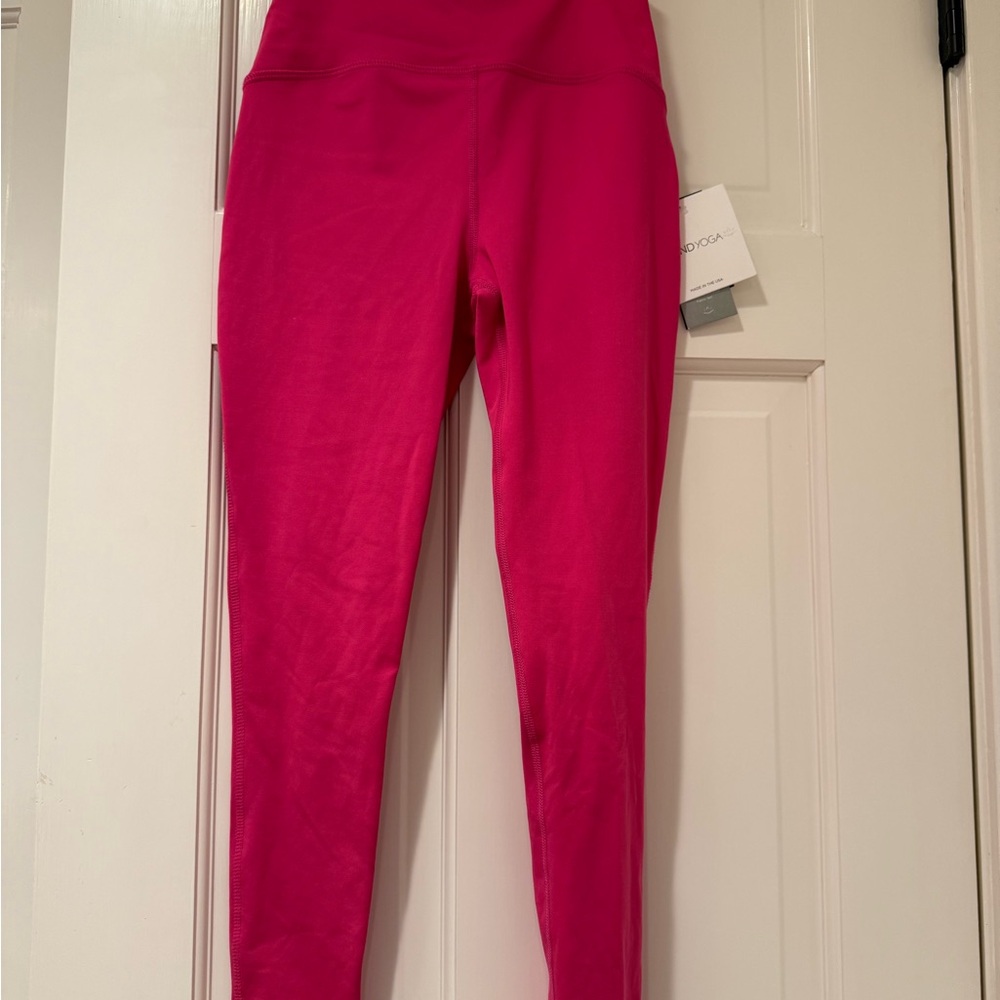 Beyond Yoga Hot Pink Leggings